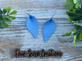 Periwinkle Pinched Teardrops